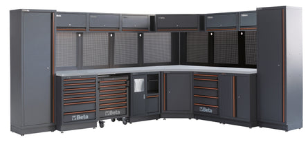 Beta C45 Pro 2.0 D Workshop Combo Set – Complete Modular Storage (DX Stainless Steel / DW Wood Options)