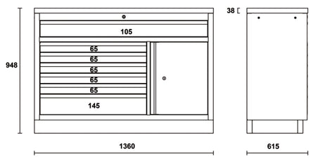 Beta C45PRO 2.0 Modular Base Units - M7A, CAI, RD