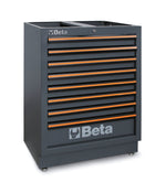 Beta C45 Pro 2.0 Tool chest with multiple drawers featuring the Beta brand on a white background