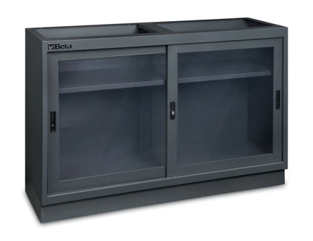 Beta C45PRO 2.0 MAL & MAT — Fixed 1,360 mm Module (Metal or Clear Doors)