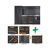 Betac45Pro Mobile Roller Cab With 5 Drawers For C45Pro 2.0 Workshop Equipment Combination - C45PRO 2.0 C5