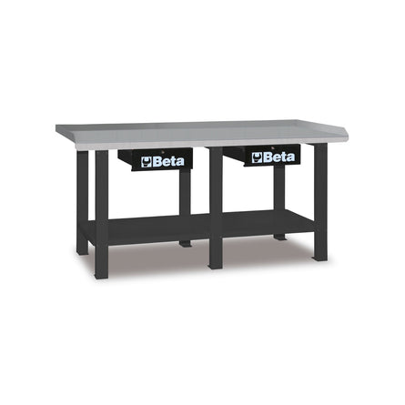 Beta Workbench With 2 Lockable Drawers - C56 - C56-O