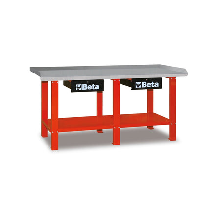 Beta Workbench With 2 Lockable Drawers - C56 - C56-O