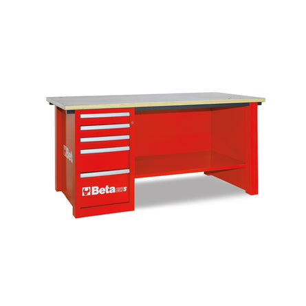 Beta Mastercargo Workbench With One Drawer Cabinet - C57SD - C57S/D-O
