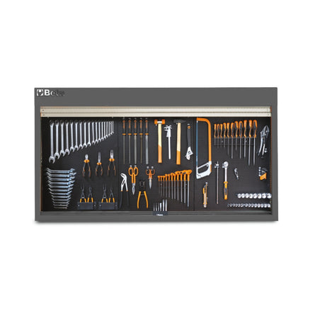 Beta Wall-Mount Panel Tool Holder With Lockable Aluminium Shutter - C57SP - C57SP - C57SP-O