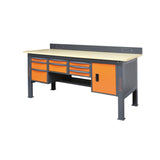 Beta Anti-Fall Edge For Modular Workbenches, 2.1 M - C58BAC 2,1