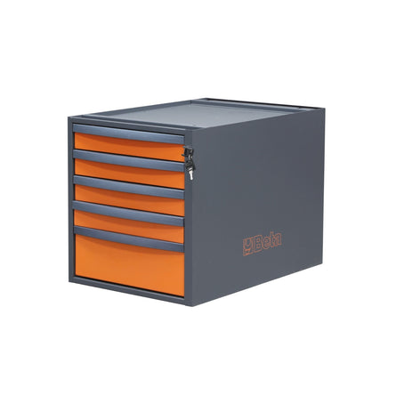 Beta 3-Drawer Tool Chest For Modular Workbenches, 479 Mm High - C58CSH 3C - C58CSH/A 3C