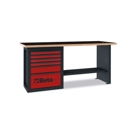 Beta Endurance Workbench With 6-Drawer Chest - C59A - C59A - C59A-O