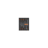 Beta Eva Foam Tray With 8 Steel Head Screwdrivers - M162