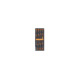 Beta Foam Tray With 7 Evox Screwdrivers For Slotted And Phillips Head Screws - M218
