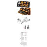 Beta Soft Thermoformed Tray M40 Empty - M40 - MV40