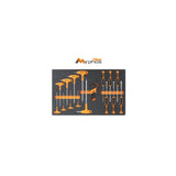 Beta Eva Foam Tray With Torx Screwdrivers, Offset Hexagon Key Wrenches And Sockets - M60MH