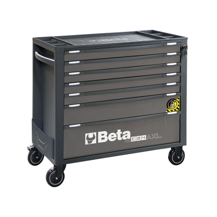 Beta Mobile roller cab with 7 drawers, with anti-tilt system, long model - RSC24AXL/7 - RSC24AXL/7-O