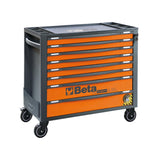 Beta Mobile roller cab with 8 drawers, with anti-tilt system, long model - RSC24AXL/8 - RSC24AXL/8-R