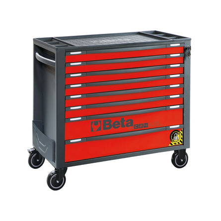 Beta Mobile roller cab with 8 drawers, with anti-tilt system, long model - RSC24AXL/8 - RSC24AXL/8-R