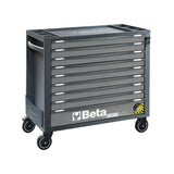 Beta Mobile roller cab with 9 drawers, with anti-tilt system, long model - RSC24AXL/9 - RSC24AXL/9-O