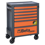 Beta Mobile Roller Cabinet With 7 Drawers And Anti-Tilt System - RSC24A/7 - RSC24A/7-R