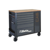 Beta Mobile Roller Cab With 7 Drawers And Side Tool Cabinet - RSC24L-CAB - RSC24L-CAB/O