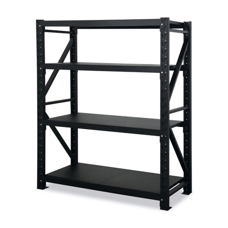 Beta Wide-Span Basic Shelving Unit With 4 Shelves - S4CB