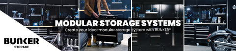 Workshop Tool Storage UK | Modular Cabinets, Workbenches & Storage
