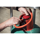 Dellonda 13kW Stainless Steel Commercial Gas Outdoor Garden Patio Heater, Wheels - DG2 - DG2 - Sealey Tools UK - Workshop Tool Storage