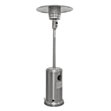 Dellonda 13kW Stainless Steel Commercial Gas Outdoor Garden Patio Heater, Wheels - DG2 - DG2 - Sealey Tools UK - Workshop Tool Storage