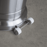 Dellonda 13kW Stainless Steel Commercial Gas Outdoor Garden Patio Heater, Wheels - DG2 - DG2 - Sealey Tools UK - Workshop Tool Storage