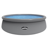 Dellonda 15ft 450cm Round Garden Kids Paddling Swimming Pool & Pump Grey Rattan - DL18 - DL18 - Sealey Tools UK - Workshop Tool Storage