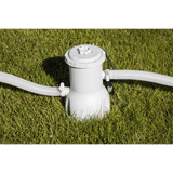 Dellonda 15ft 450cm Round Garden Kids Paddling Swimming Pool & Pump Grey Rattan - DL18 - DL18 - Sealey Tools UK - Workshop Tool Storage