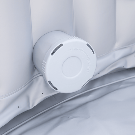 Dellonda 2 - 4 Person Inflatable Hot Tub Spa with Smart Pump - Wood Effect - DL88 - DL88 - Sealey Tools UK - Workshop Tool Storage