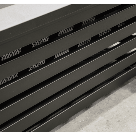 Dellonda 35" Square Outdoor Fire Pit, Black - DG43 - DG43 - Sealey Tools UK - Workshop Tool Storage