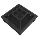 Dellonda 35" Square Outdoor Fire Pit, Black - DG43 - DG43 - Sealey Tools UK - Workshop Tool Storage