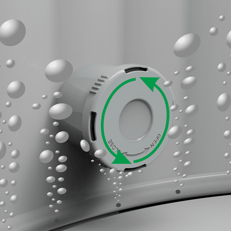 Dellonda 4 - 6 Person Inflatable Hot Tub Spa with Smart Pump - Rattan Effect - DL91 - DL91 - Sealey Tools UK - Workshop Tool Storage