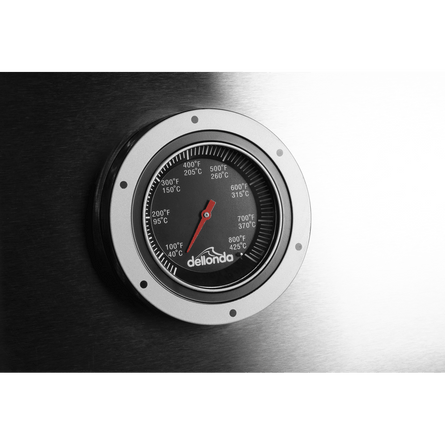 Dellonda 4+1 Burner Deluxe Gas BBQ Grill, Stainless Steel, Side Burner, Ignition - DG17 - DG17 - Sealey Tools UK - Workshop Tool Storage