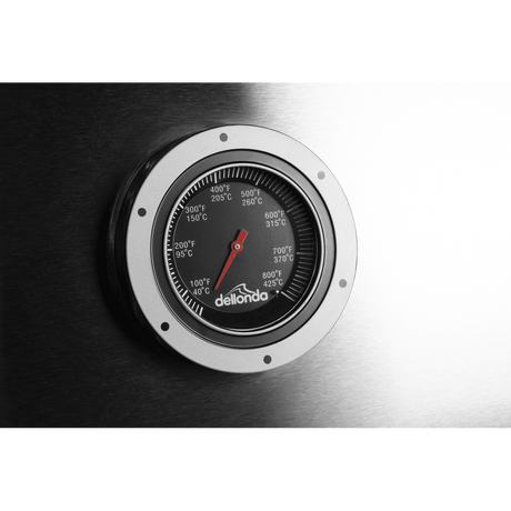 Dellonda 4+1 Burner Deluxe Gas BBQ Grill, Stainless Steel, Side Burner, Ignition - DG17 - DG17 - Sealey Tools UK - Workshop Tool Storage