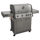 Dellonda 4+1 Burner Deluxe Gas BBQ Grill, Stainless Steel, Side Burner, Ignition - DG17 - DG17 - Sealey Tools UK - Workshop Tool Storage