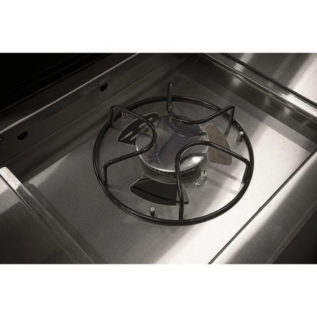 Dellonda 4+1 Burner Deluxe Gas BBQ Grill, Stainless Steel, Side Burner, Ignition - DG17 - DG17 - Sealey Tools UK - Workshop Tool Storage