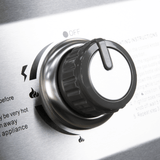 Dellonda 4+1 Burner Deluxe Gas BBQ Grill, Stainless Steel, Side Burner, Ignition - DG17 - DG17 - Sealey Tools UK - Workshop Tool Storage