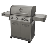 Dellonda 4+1 Burner Deluxe Gas BBQ Grill, Stainless Steel, Side Burner, Ignition - DG17 - DG17 - Sealey Tools UK - Workshop Tool Storage