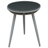 Dellonda Echo 3 Piece Aluminium Balcony Set with Tempered Glass Top - DG58 - DG58 - DG58 - Sealey Tools UK - Workshop Tool Storage