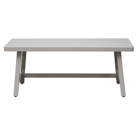 Dellonda Fusion 4 Piece Outdoor Garden Corner Sofa & Coffee Table Set, Aluminium - DG57 - DG57 - Sealey Tools UK - Workshop Tool Storage