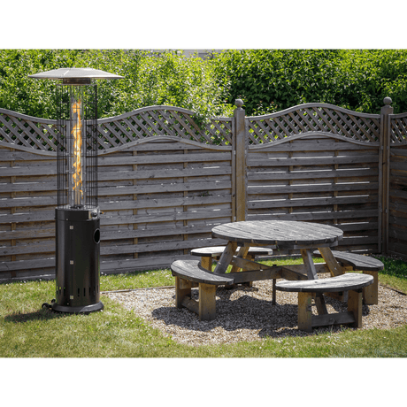 Dellonda Gas Patio Heater 13kW for Commercial & Domestic Use, Black - DG124 - DG124 - Sealey Tools UK - Workshop Tool Storage