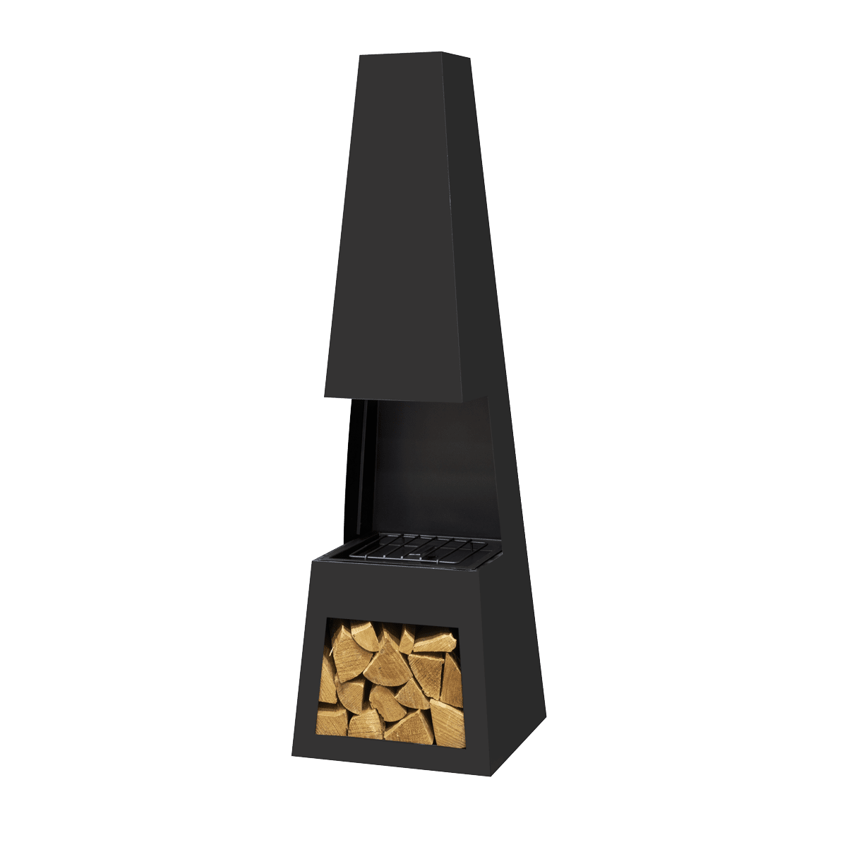 Sealey Outdoor Chiminea Fireplace Fire Pit Black | DG107 – Workshop ...