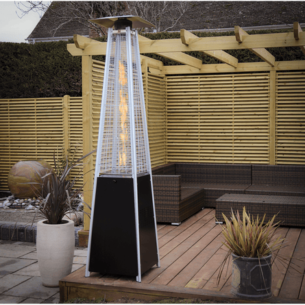 Dellonda Pyramid Gas Outdoor Garden Patio Heater 13kW Commercial & Home Use - DG98 - DG98 - Sealey Tools UK - Workshop Tool Storage