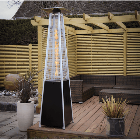Dellonda Pyramid Gas Outdoor Garden Patio Heater 13kW Commercial & Home Use - DG98 - DG98 - Sealey Tools UK - Workshop Tool Storage