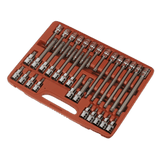 Premier AK2194 32pc 1/2"Sq Drive TRX - Star* Socket Bit Set - AK2194 - Sealey Tools UK - Workshop Tool Storage