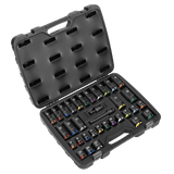 Premier AK5635M 34pc 1/2"Sq Drive Impact Socket Set - AK5635M - Sealey Tools UK - Workshop Tool Storage