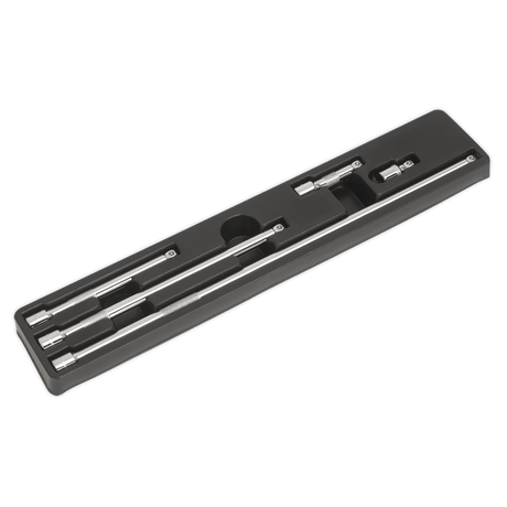 Premier AK767 5pc 3/8"Sq Drive Wobble Extension Bar Set - AK767 - Sealey Tools UK - Workshop Tool Storage