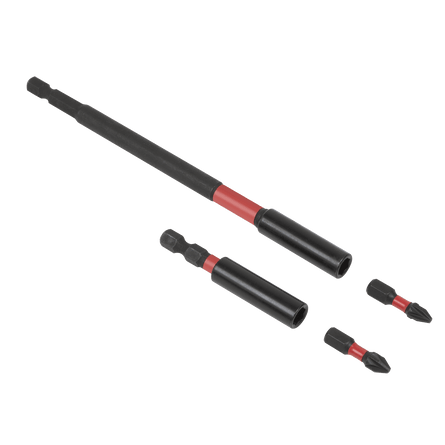 Premier AK8276 4pc Impact Grade Power Tool Bit Holder Set - AK8276 - Sealey Tools UK - Workshop Tool Storage