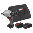 Premier CP20VXIWKIT 20V 4Ah SV20 Series Cordless Impact Wrench Kit - CP20VXIWKIT - Sealey Tools UK - Workshop Tool Storage